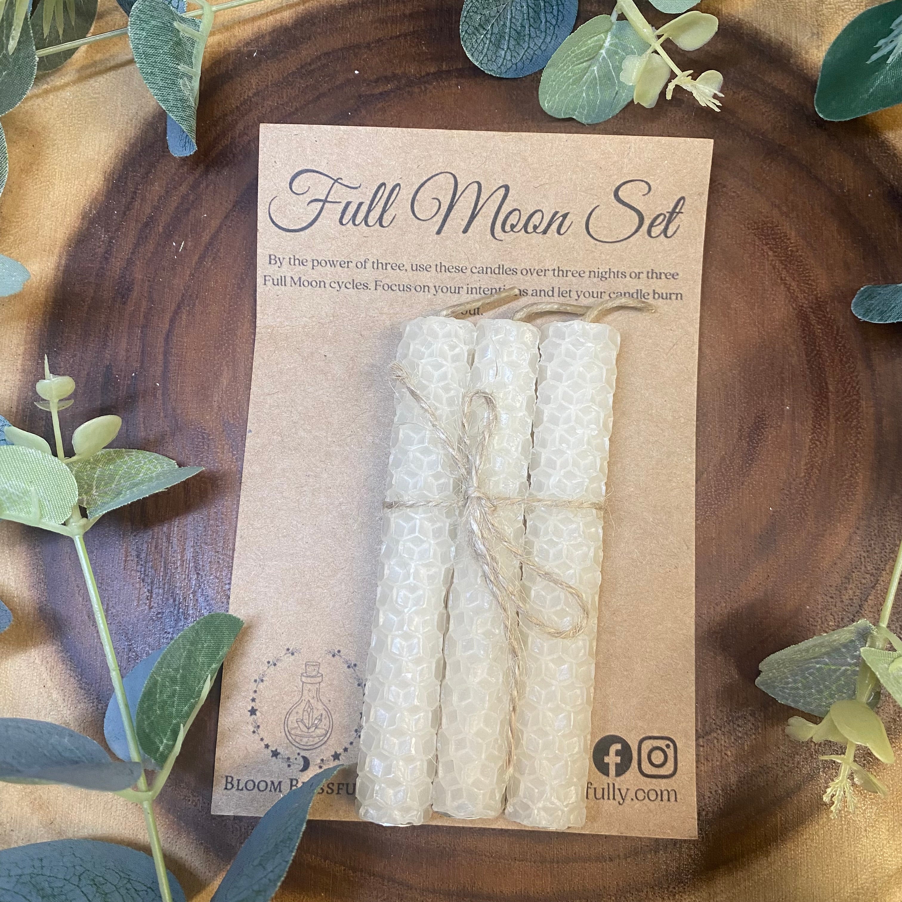 Full Moon SpellCandleSet
