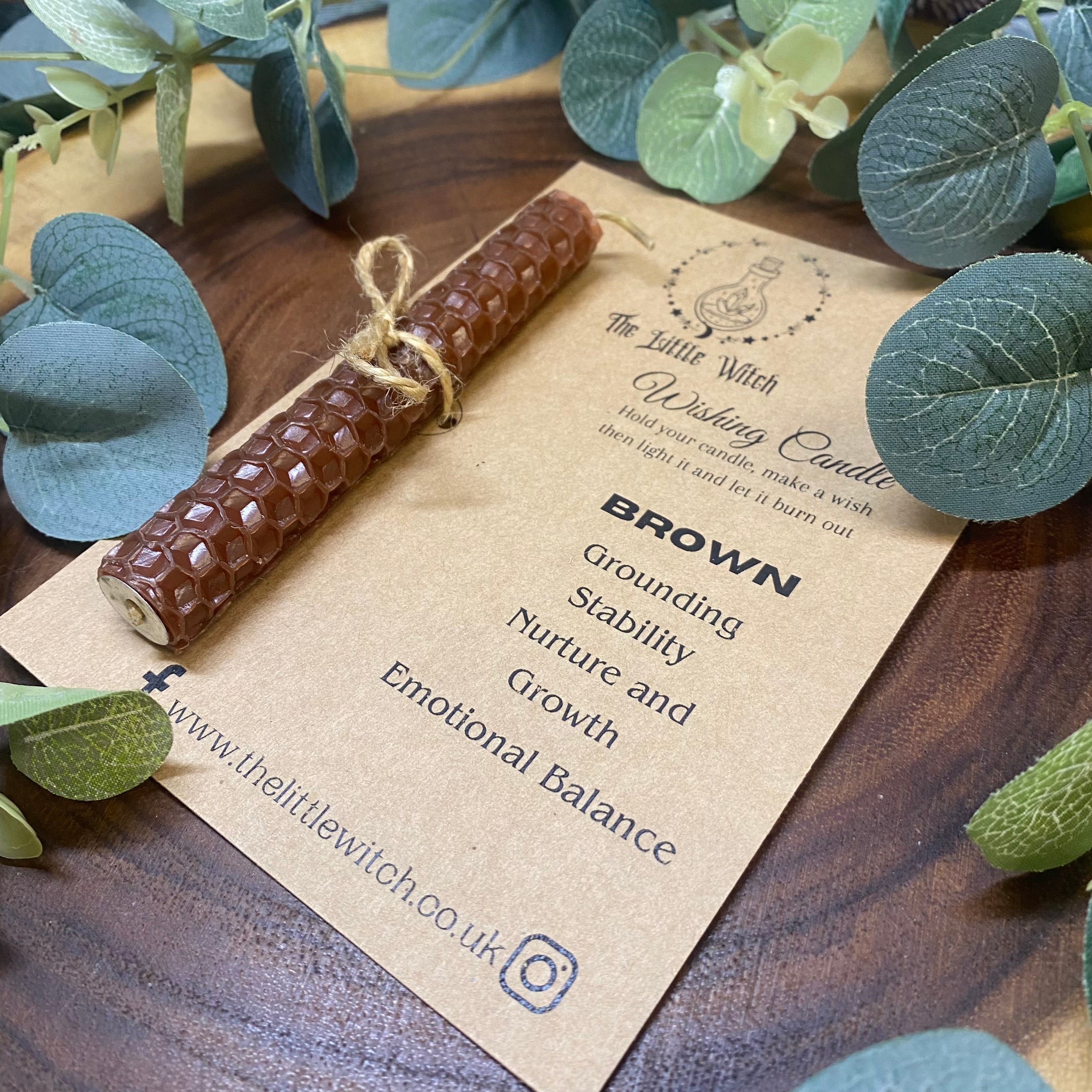 Brown Spell Candle