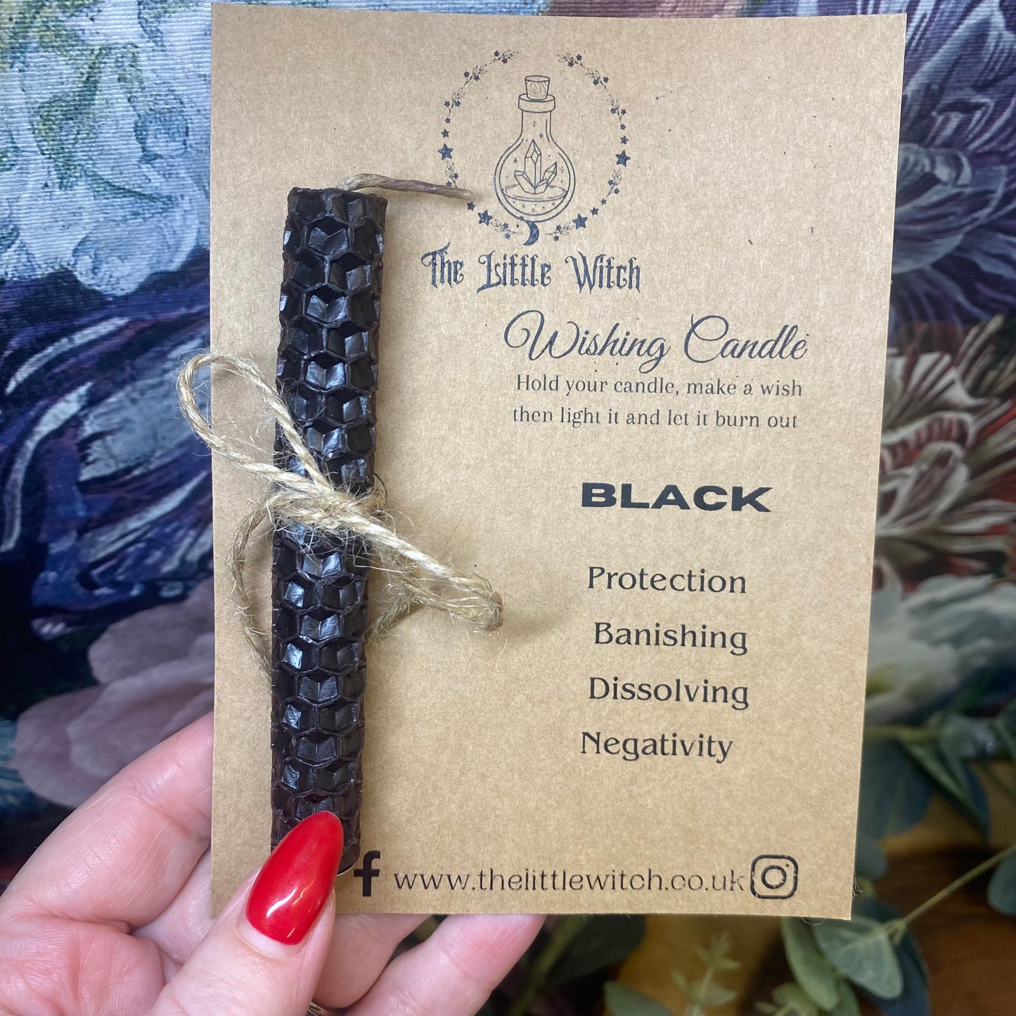 Black Wishing Candle