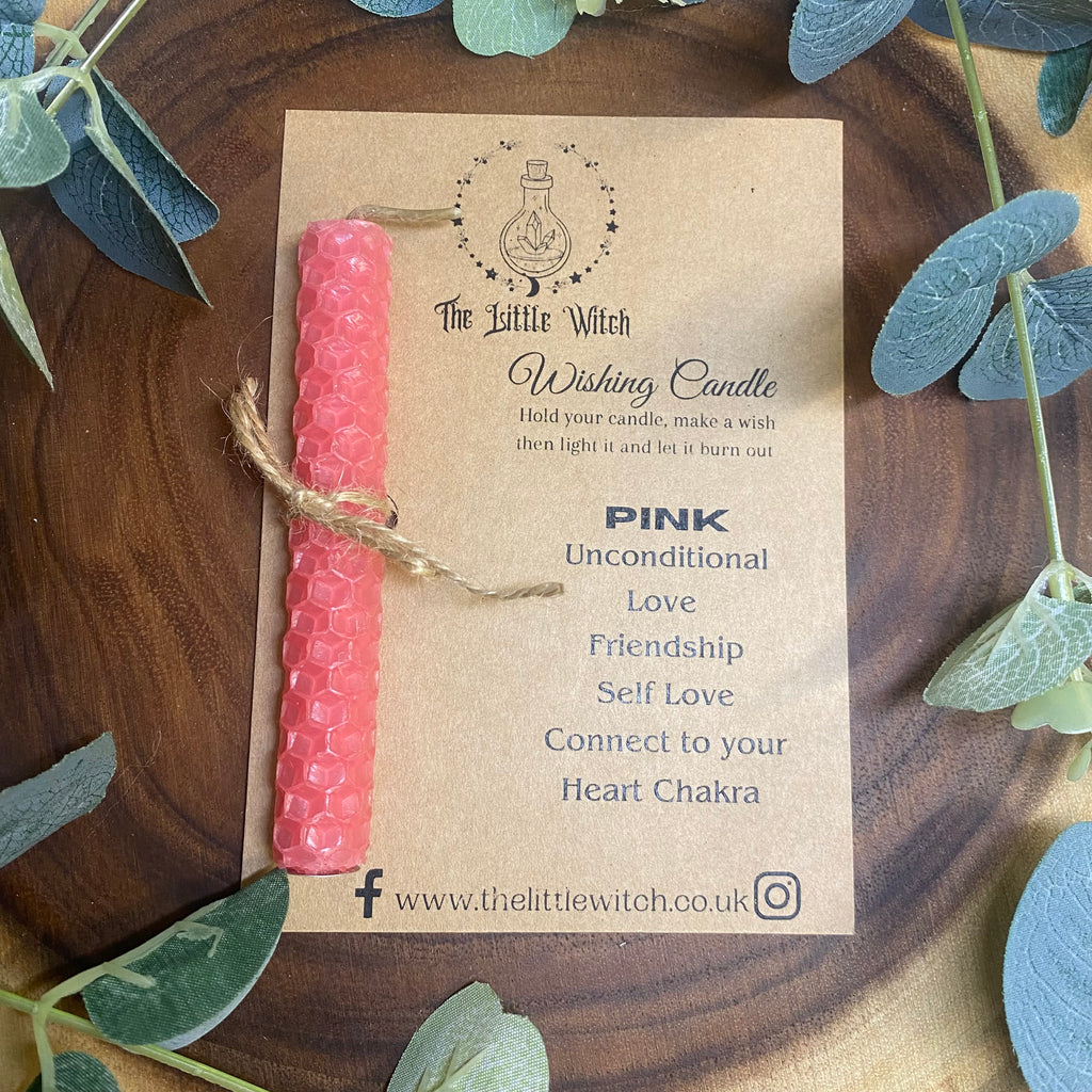 Pink Spell Candle