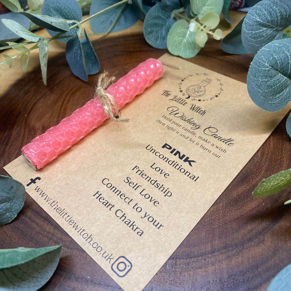 Pink Spell Candle