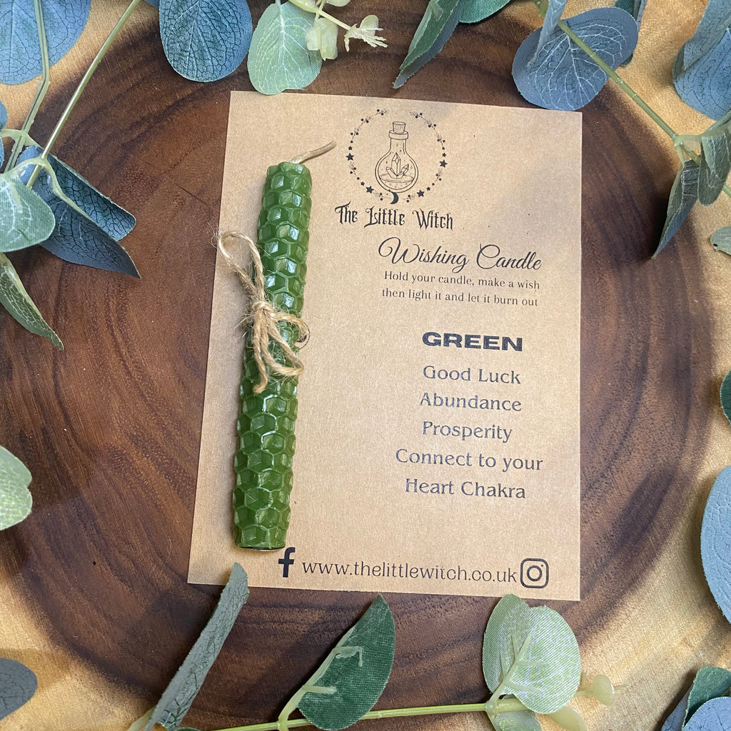 Green Spell Candle