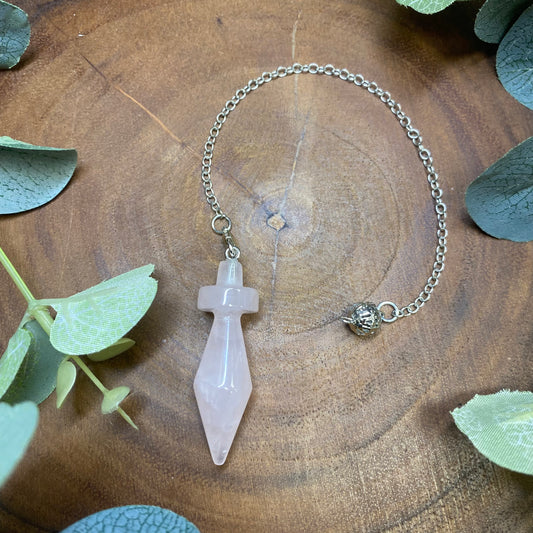 Rose Quartz Pendulum