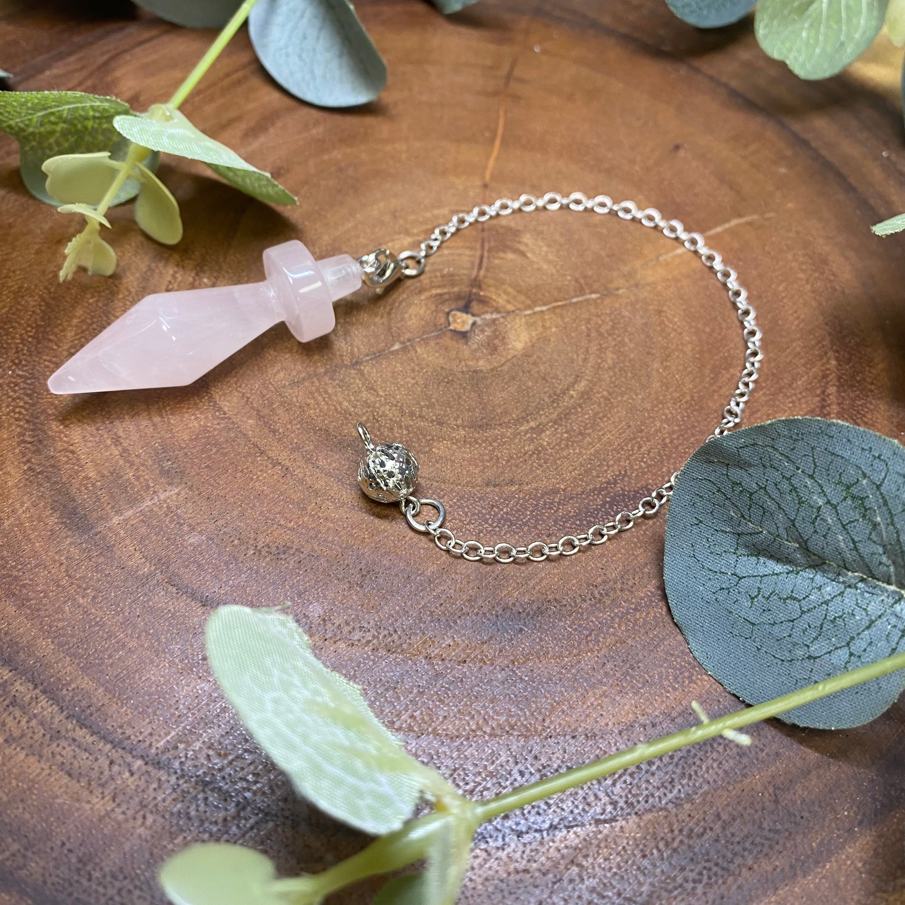 Rose Quartz Pendulum