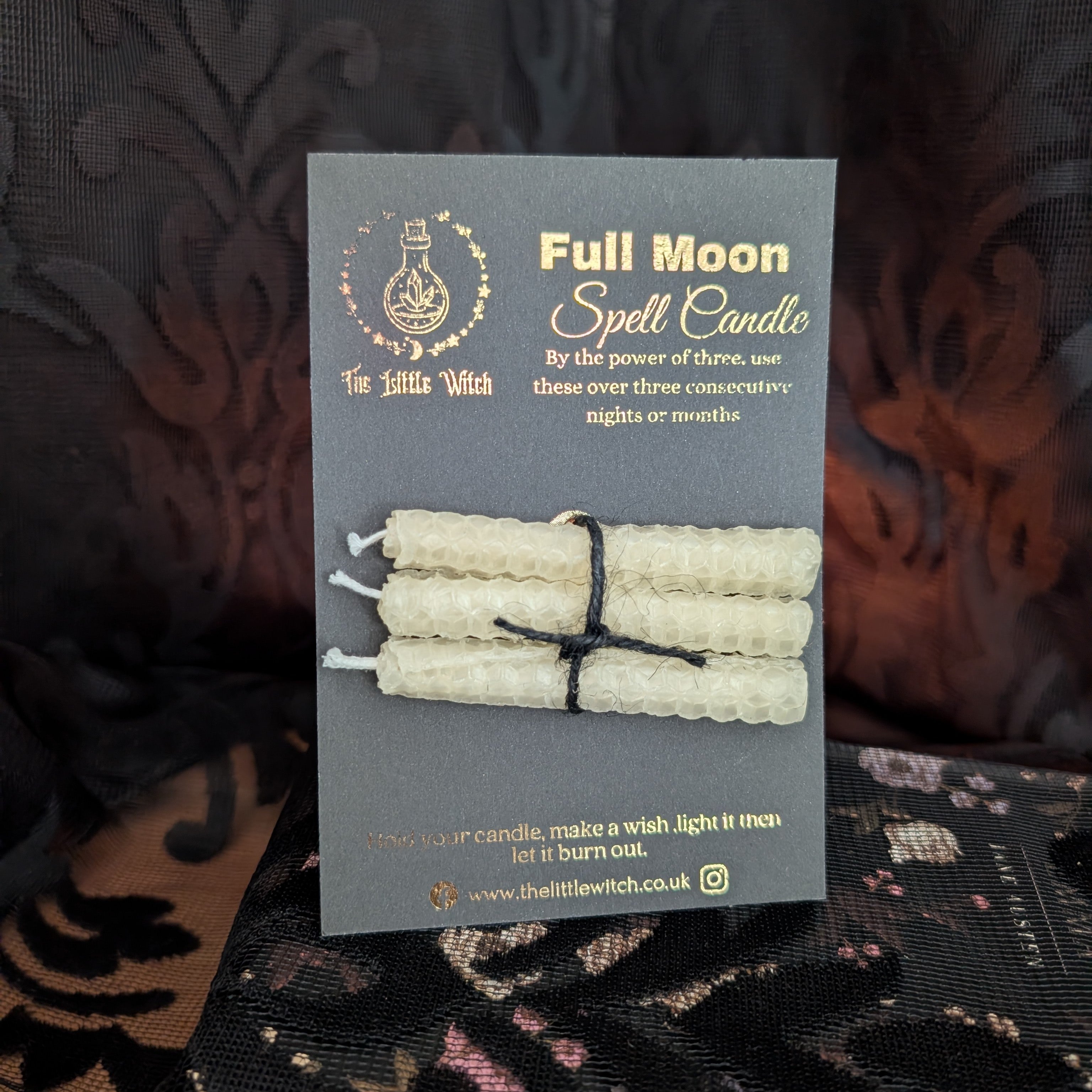 Full Moon Spell Candle Set