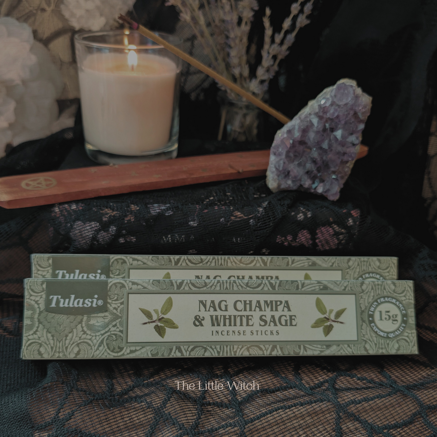 Nag Champa and White Sage Incense